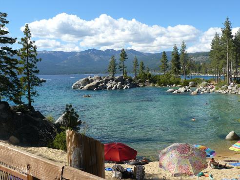 Sand Harbor State Park at Lake Tahoe, Nevada